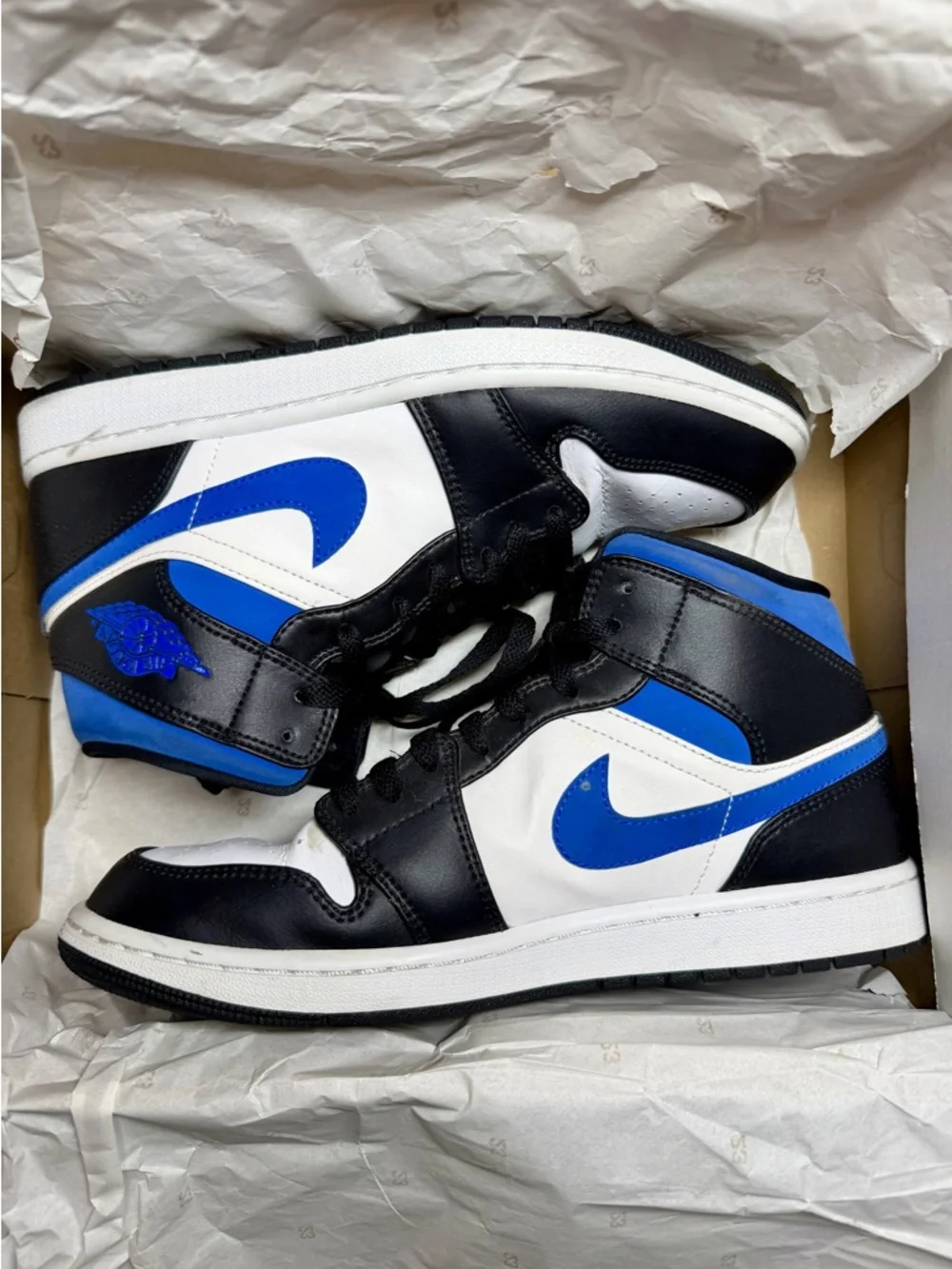 Air Jordan 1 Mid‎ “Racer Blue” – Men’s 9.5